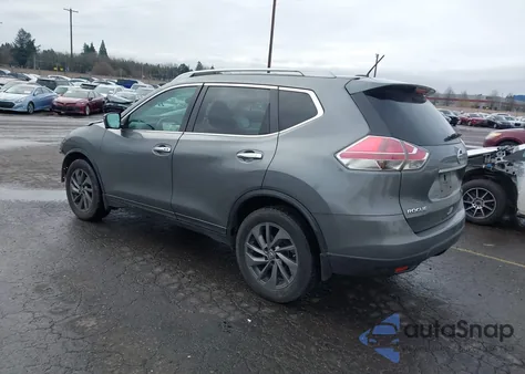 2016 Nissan Rogue Sl z USA, uszkodzony, nr VIN 5N1AT2MV9GC843258